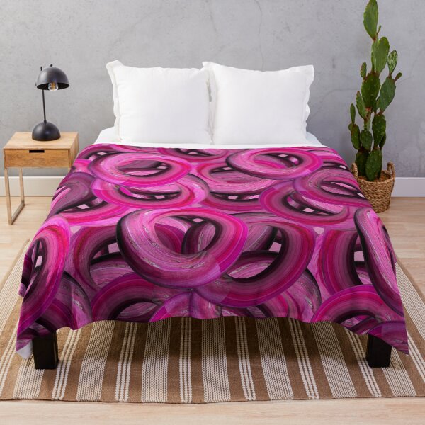 Artikelvorschau, Happy Donuts in 3D Optik - fuchsia entworfen und verkauft von MarionsArt.
