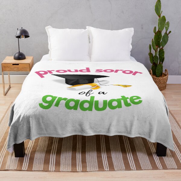 Item preview, Proud Soror of a Graduate  //  Pretty Girls Class of 2022 Graduation - Pink & Green designed and sold by GLifestyle.