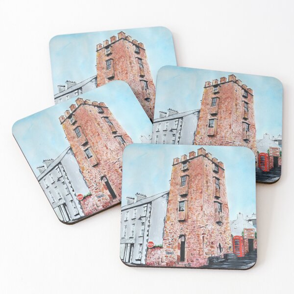 Item preview, The Curfew Tower | Cushendall | Glens of Antrim | designed and sold by BuyIrishArt.