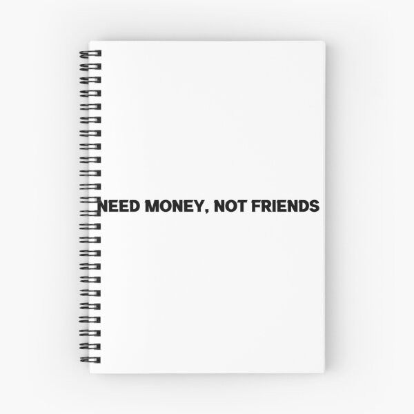 Item preview, Make Money Not Friends designed and sold by SweetPeaVintage.