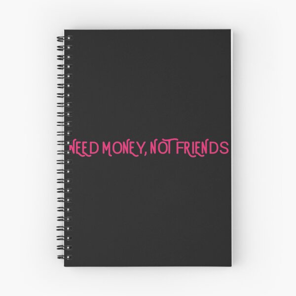 Item preview, Make Money Not Friends designed and sold by SweetPeaVintage.