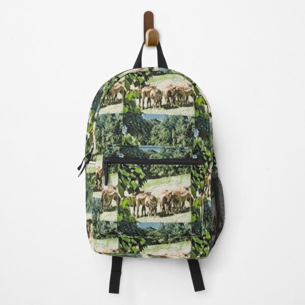 Item preview, Horses hanging out on a hot summers day designed and sold by ChunkyMonty.
