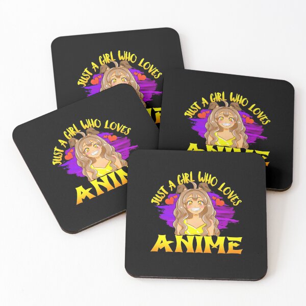 Item preview, Just A Girl Who Loves Anime Women Girls Gifts For Teen Girls designed and sold by DPankdesign.