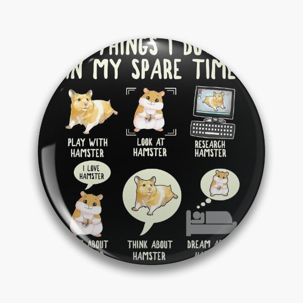 Item preview, Thing I Do In My Spare Time Hamster designed and sold by BaseStore.