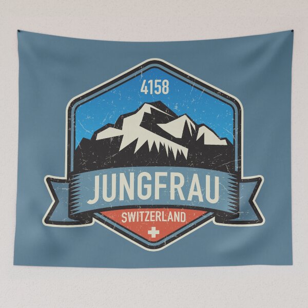 Artikelvorschau, Jungfrau, Schweiz entworfen und verkauft von studio838.
