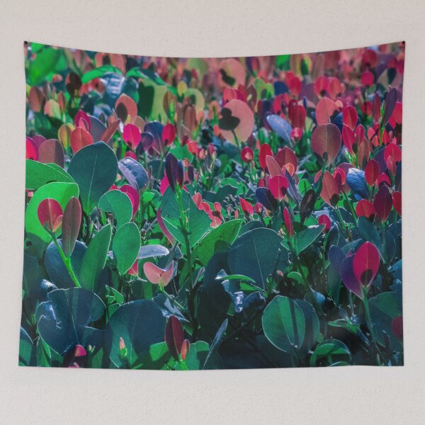 Item preview, Fiery Leaves (Green And Red) designed and sold by SaraMargolis.