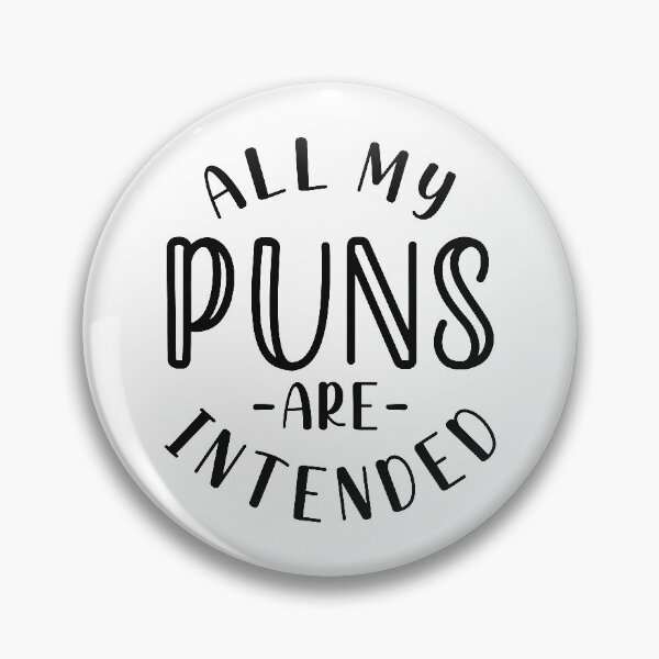 Item preview, All My Puns Are Intended designed and sold by cherrific.