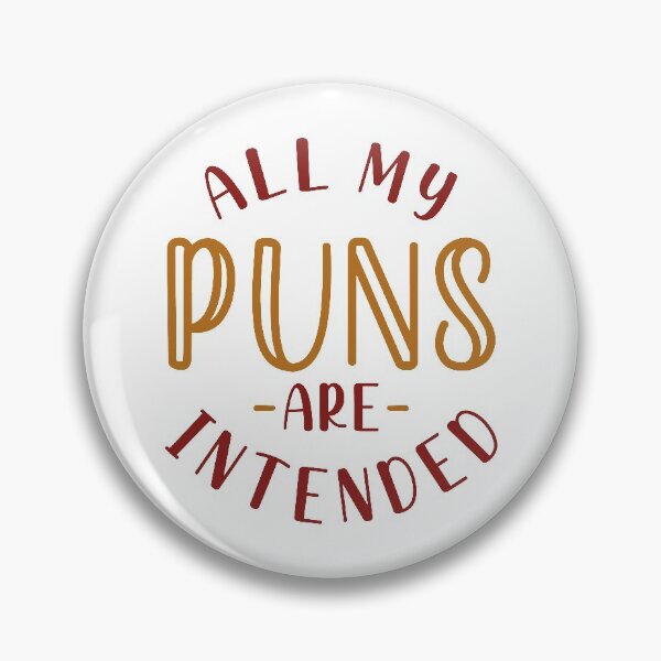 Item preview, All My Puns Are Intended designed and sold by cherrific.