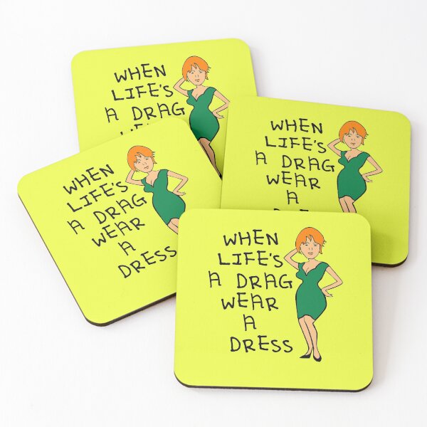 Item preview, When Lifes A Drag Wear A Dress Fun IDD Quote designed and sold by taiche.