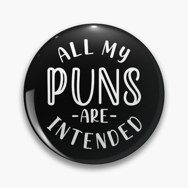 Item preview, All My Puns Are Intended designed and sold by cherrific.