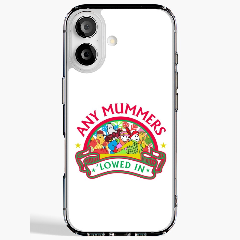 ANY MUMMERS 'LOWED IN NEWFOUNDLAND CHRISTMAS COLLECTION Sticker