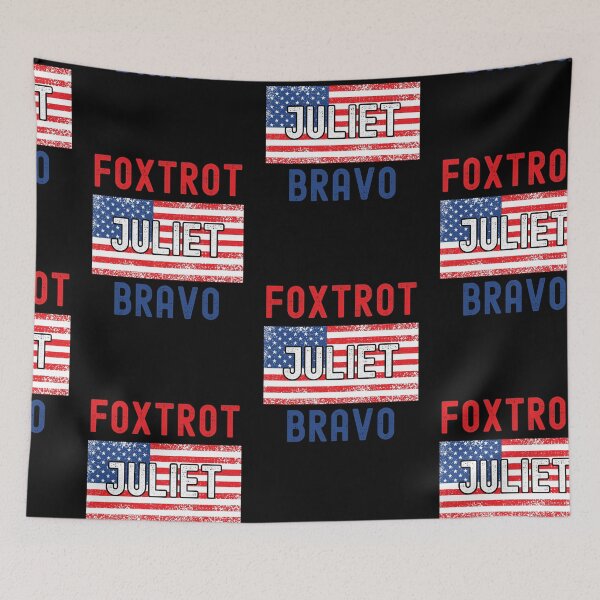 Item preview, Foxtrot Juliet Bravo designed and sold by SportyDogShop.