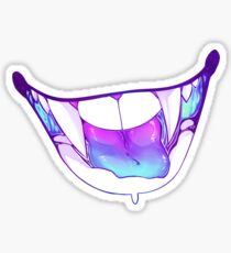 Pastel fangs Sticker