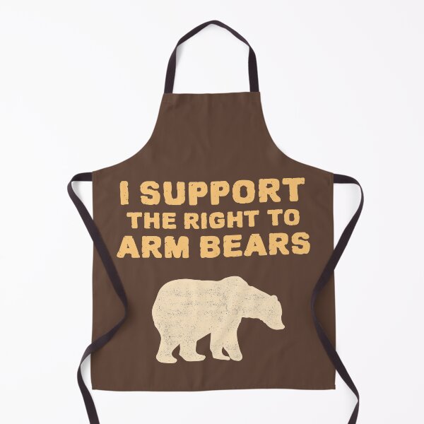 Item preview, I Support The Right To Arm Bears. Parody Gun Ownership designed and sold by Rebel-Design.