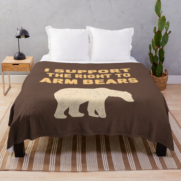 Item preview, I Support The Right To Arm Bears. Parody Gun Ownership designed and sold by Rebel-Design.