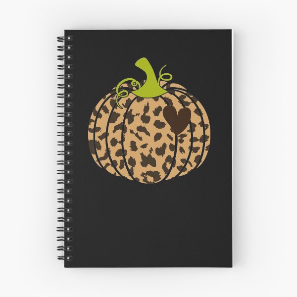 Item preview, animal Print Leopard heart Pumpkin Fall Halloween designed and sold by Anela-MC.