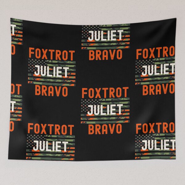 Item preview, Foxtrot Juliet Bravo designed and sold by SportyDogShop.