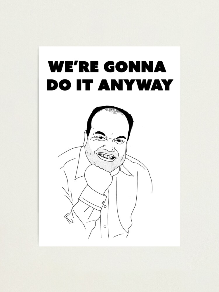  We re Gonna Do It Anyway Barry Eastenders Singing Photographic Print 