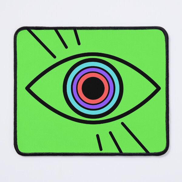 Item preview, psychedelic eye designed and sold by GaliYoga.