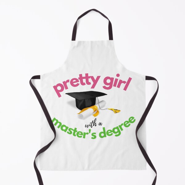 Item preview, Pretty Girl With A Master's Degree // Pretty Girls Class of 2022 Graduation - Pink & Green designed and sold by GLifestyle.