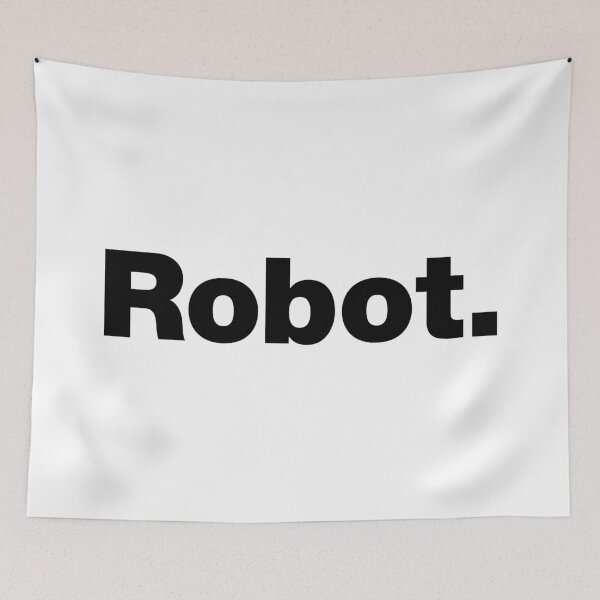 Item preview, Robot (black) designed and sold by dudethecreator.