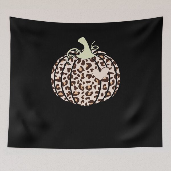 Item preview, animal Print Leopard heart Pumpkin Fall Halloween designed and sold by Anela-MC.