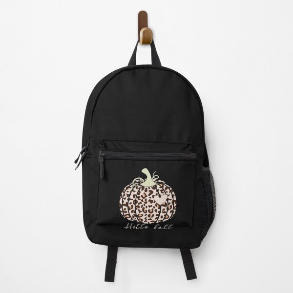 Item preview, Hello Fall animal Print Leopard heart Pumpkin Fall Halloween designed and sold by Anela-MC.