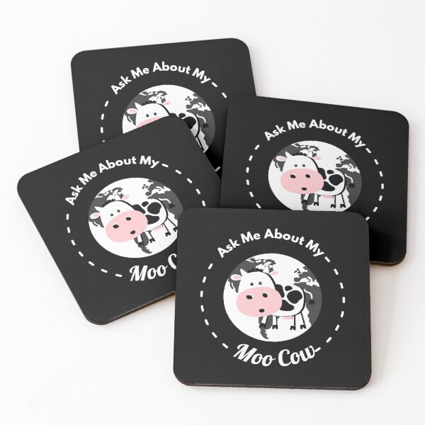 Item preview, Ask Me About My Moo Cow  Funny Cow  For Everyone designed and sold by Studio520.