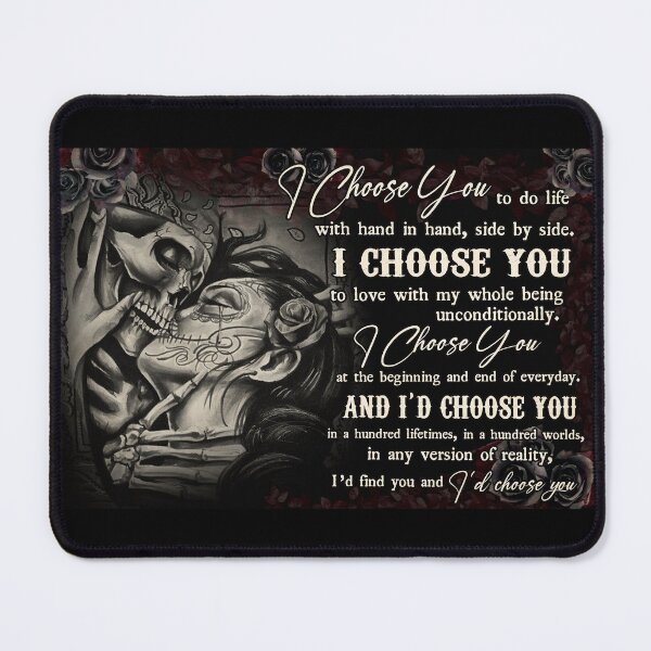 Item preview, Day of the Dead Sugar Skull Couple i choose you  designed and sold by jazzloud.