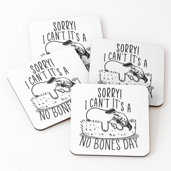 Item preview, No Bones day Pug Meme designed and sold by SusanaDesigns.