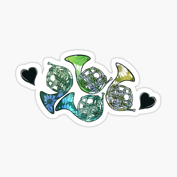 Artikel-Vorschau von French Horn Love, designt und verkauft von Boog Monst .