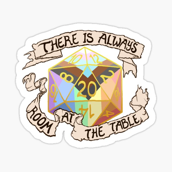 Room at the Table Sticker