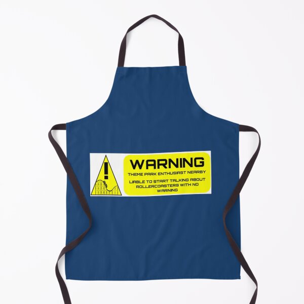 Item preview, Warning - Theme Park Enthusiast Nearby designed and sold by JESSDSN-CA.