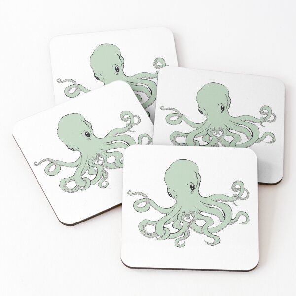 Item preview, Love Octopus Colour Variation #1 designed and sold by tallulahgaeaart.