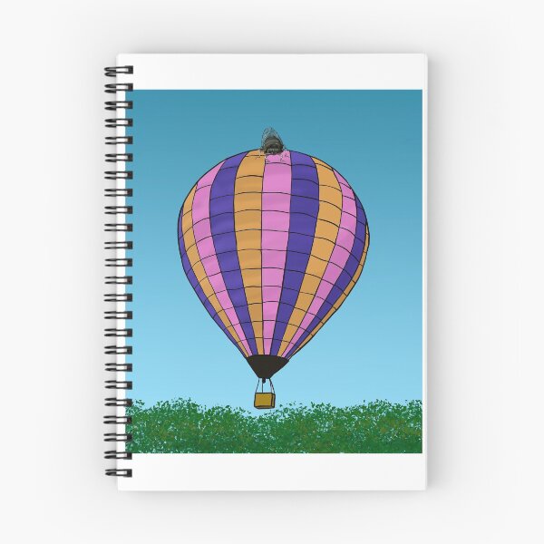 Item preview, Dae in a Hot-Air Balloon over the Serengeti  designed and sold by DaetheCicada.