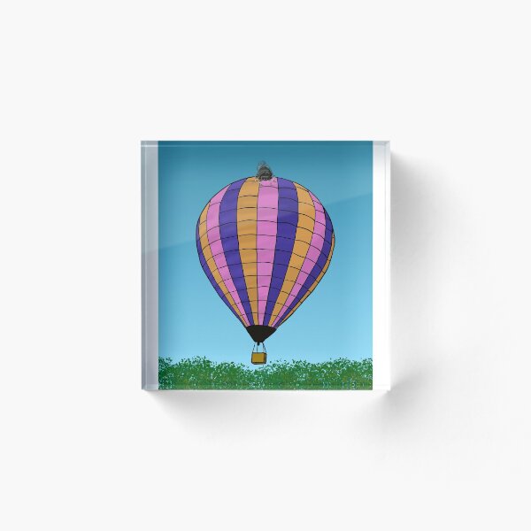 Item preview, Dae in a Hot-Air Balloon over the Serengeti  designed and sold by DaetheCicada.