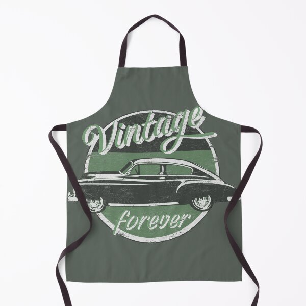 Item preview, Vintage Car Forever Green Color Distressed Slogan Design designed and sold by TrulyEpoque.