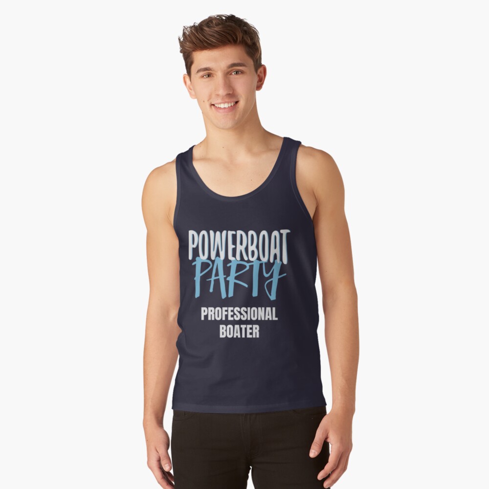 Item preview, Tank Top designed and sold by powerboatparty.