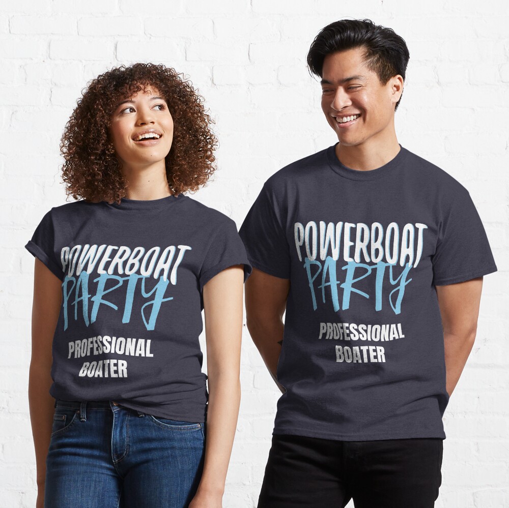 Item preview, Classic T-Shirt designed and sold by powerboatparty.