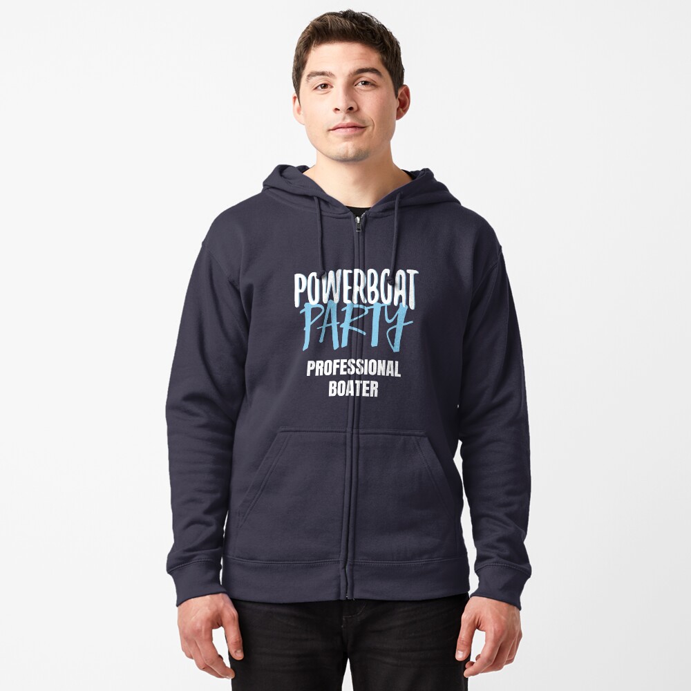 Item preview, Zipped Hoodie designed and sold by powerboatparty.