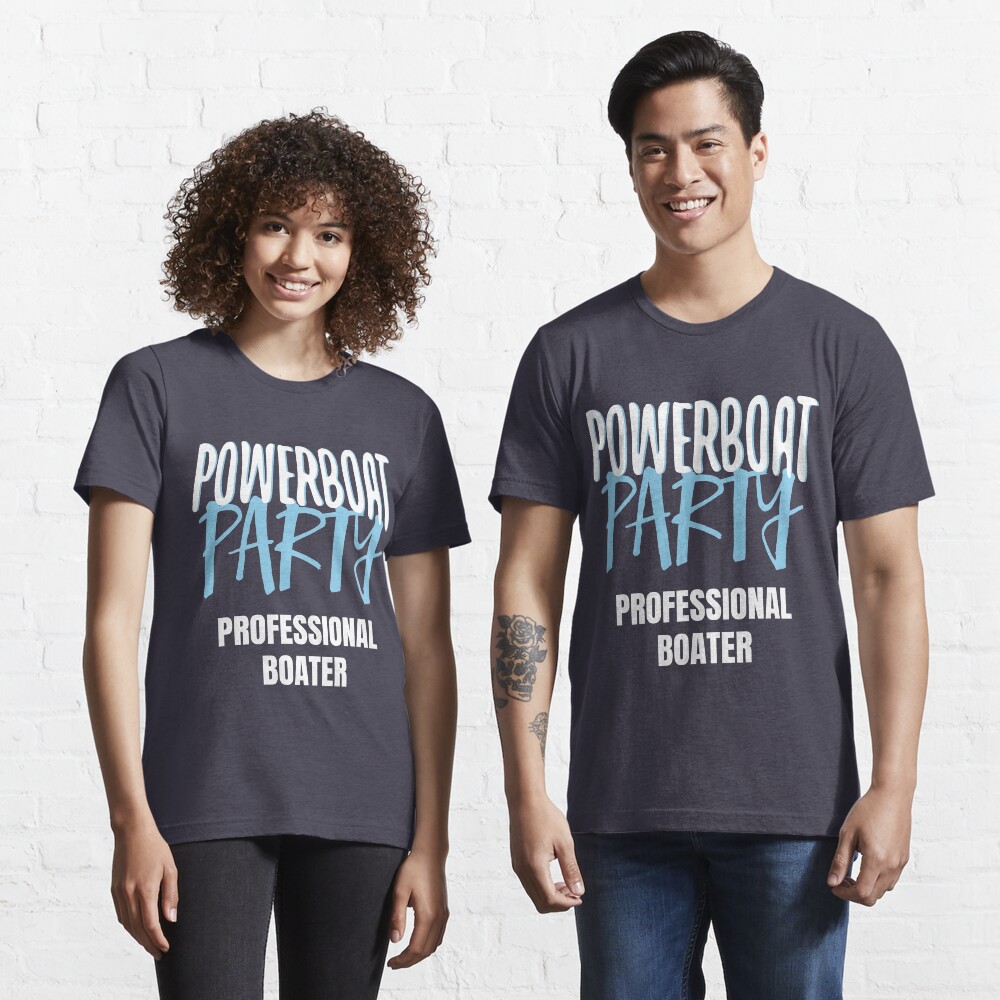 Item preview, Essential T-Shirt designed and sold by powerboatparty.