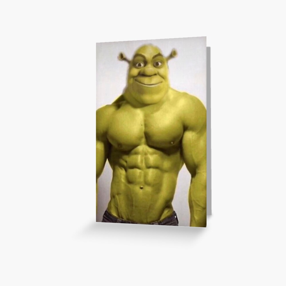 Shrek 3 - Shrek Confused | Greeting Card