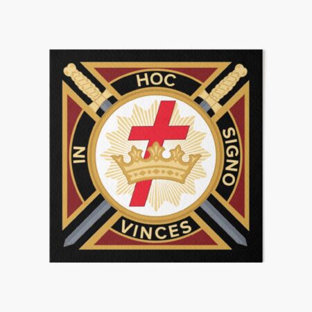 Item preview, knights templar freemasonry designed and sold by iyakin10.