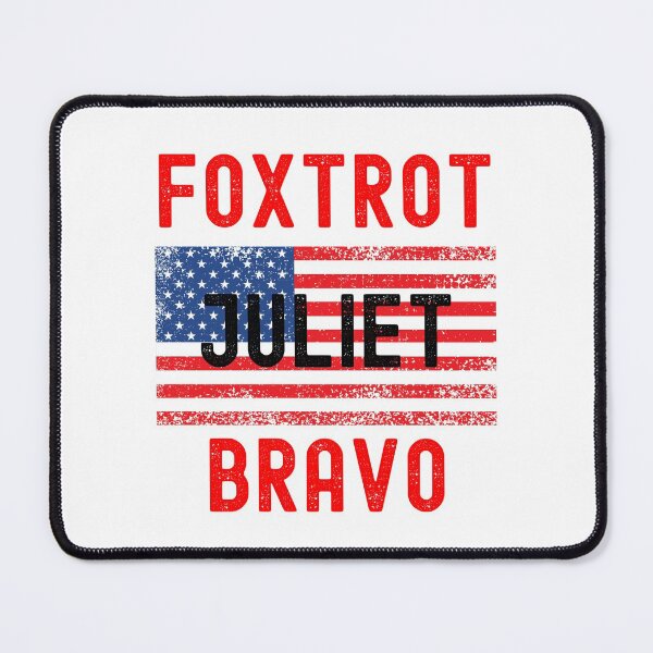 Item preview, Foxtrot Juliet Bravo designed and sold by SportyDogShop.