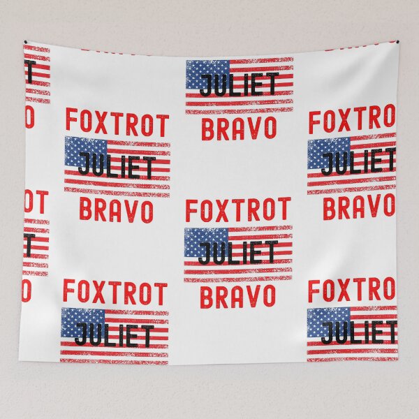 Item preview, Foxtrot Juliet Bravo designed and sold by SportyDogShop.