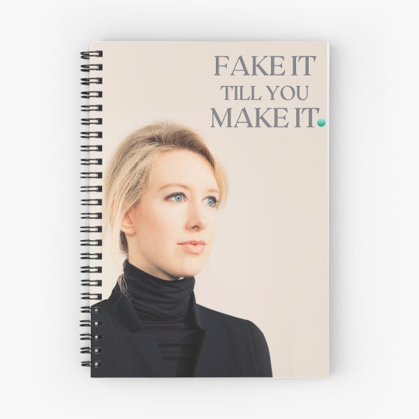 Item preview, Elizabeth Holmes Theranos - Fake it Till You make it designed and sold by HalloweenFit.