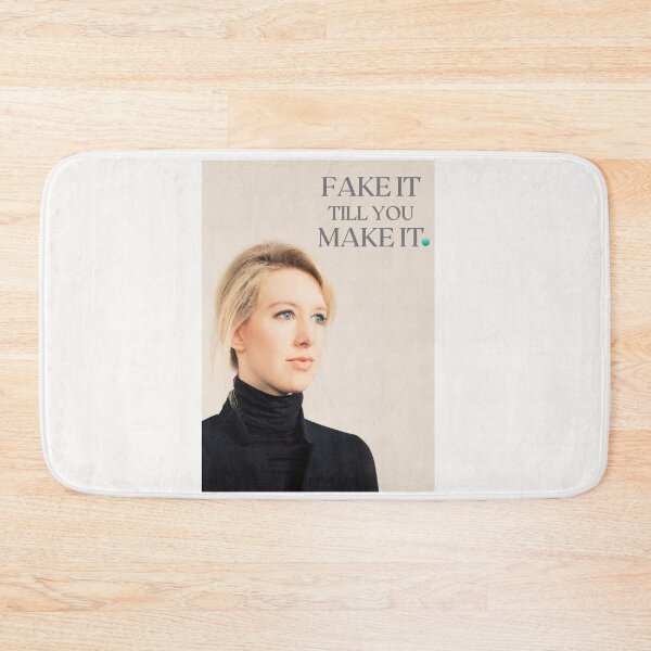 Item preview, Elizabeth Holmes Theranos - Fake it Till You make it designed and sold by HalloweenFit.