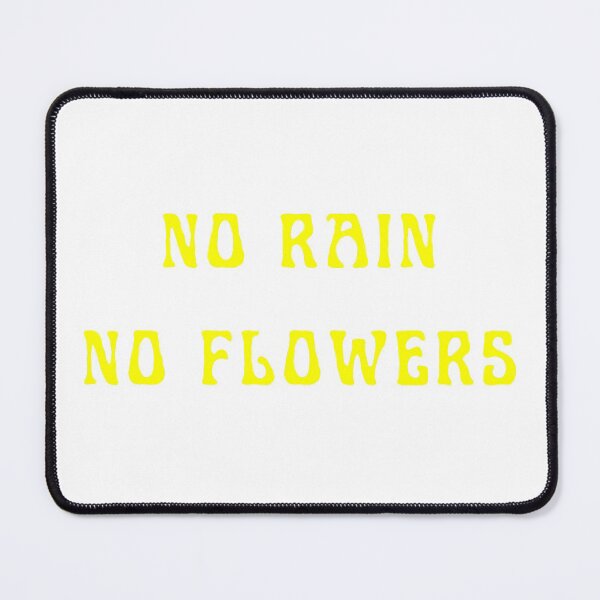 Item preview, No rain no flowers quote designed and sold by Moreish.