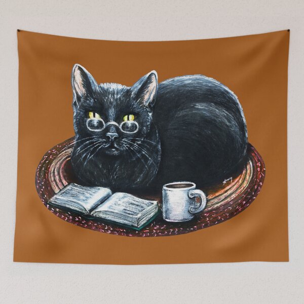 Item preview, Smart Kitty designed and sold by GardenPartyArt.