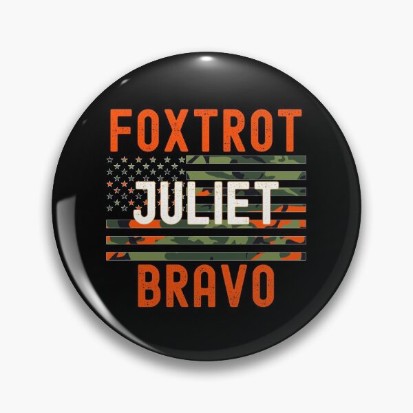 Aperçu de l'œuvre Foxtrot Juliette Bravo créée et vendue par SportyDogShop.